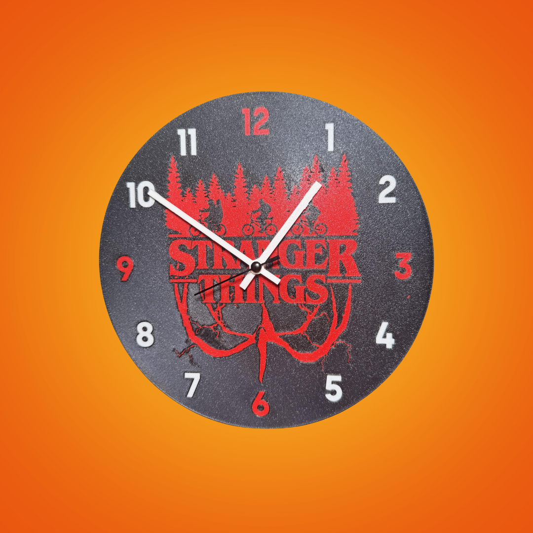 Relógio de Parede - Stranger Things