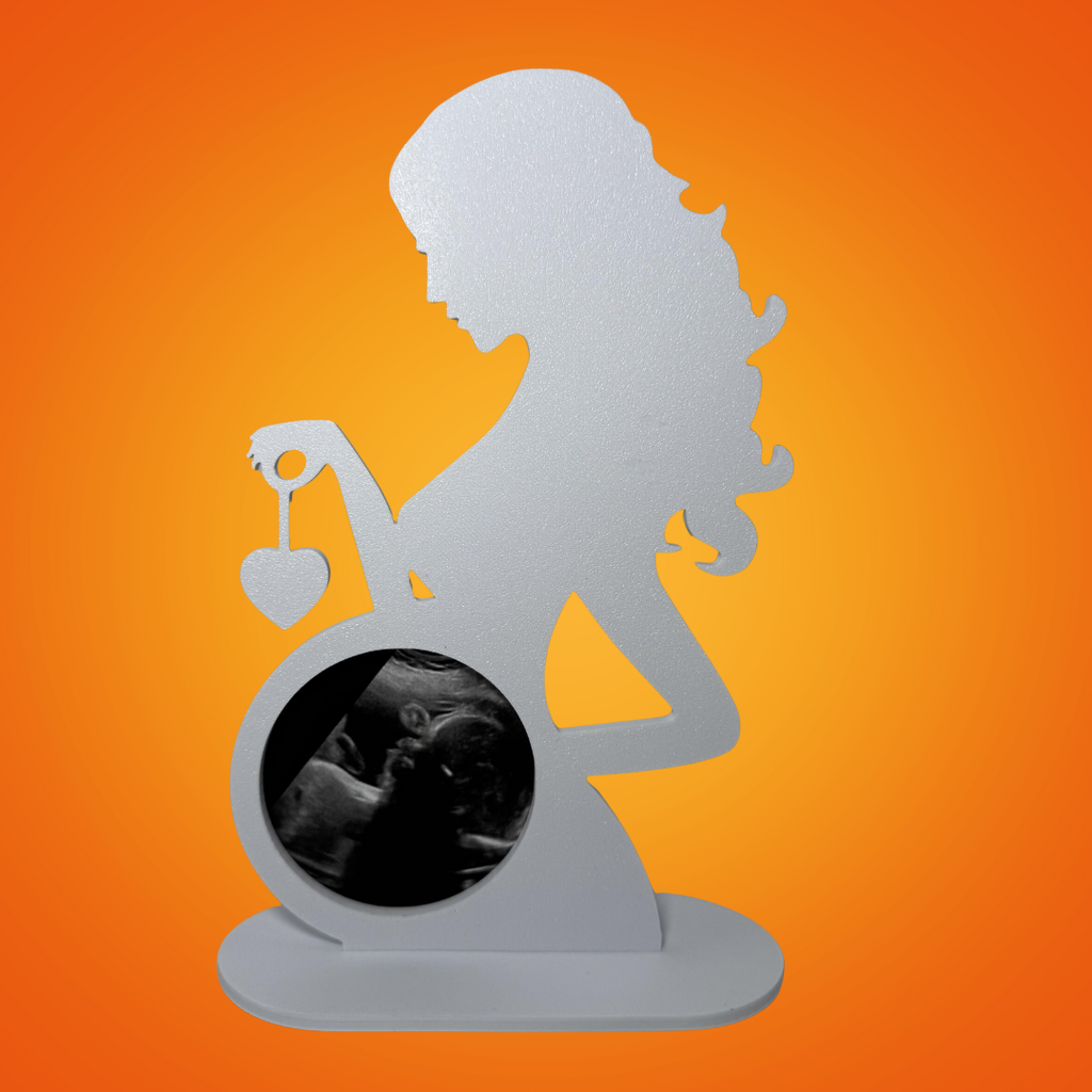 Porta-Retrato Ultrassom – Mamãe e Bebê