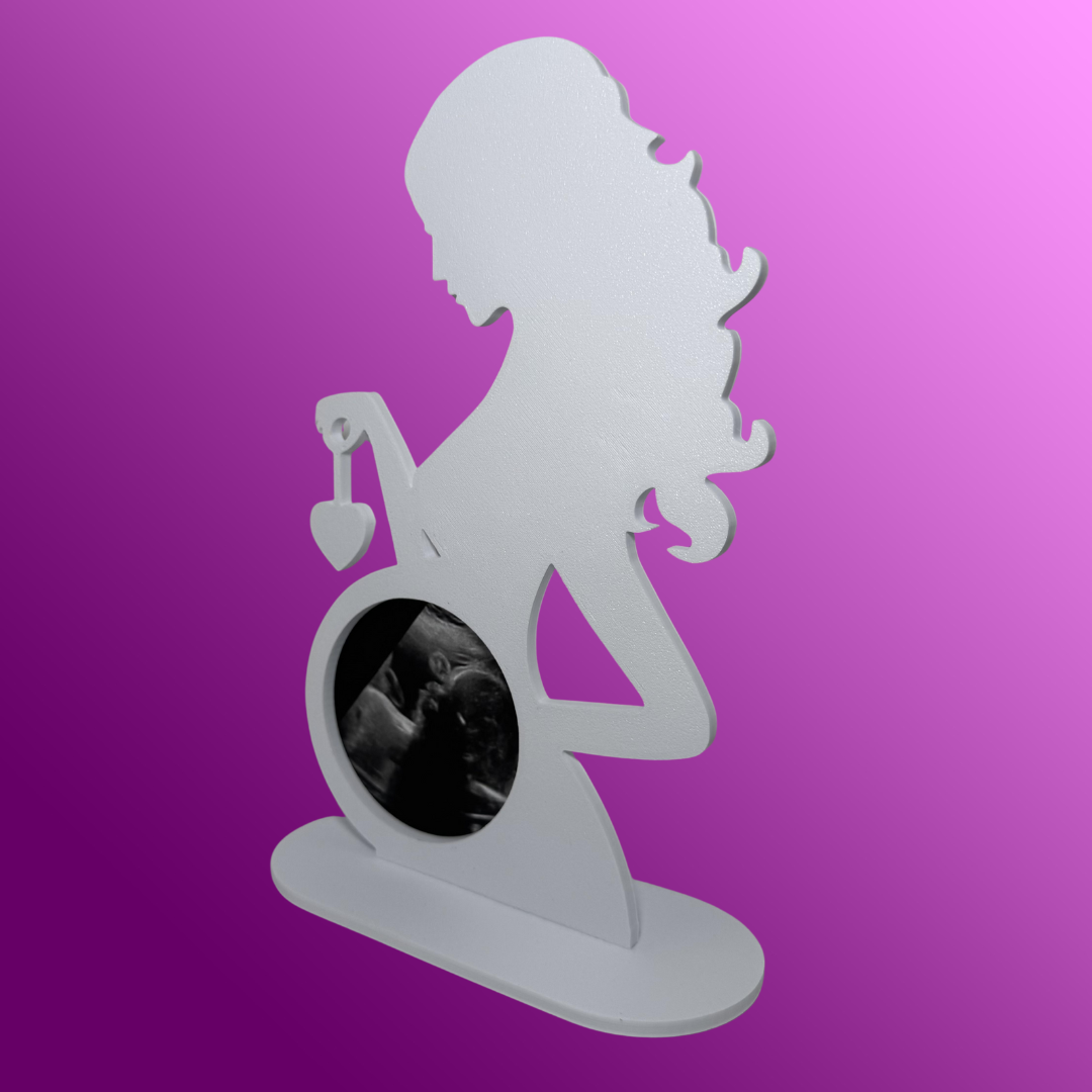 Porta-Retrato Ultrassom – Mamãe e Bebê