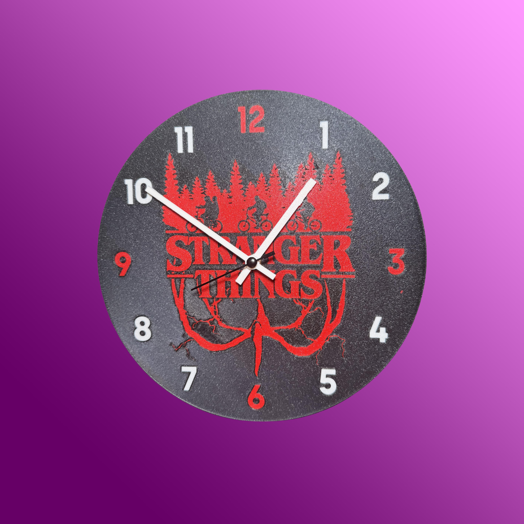 Relógio de Parede - Stranger Things