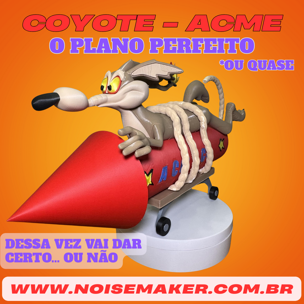 🔥 Coyote ACME – Plano Perfeito (Edição Limitada)