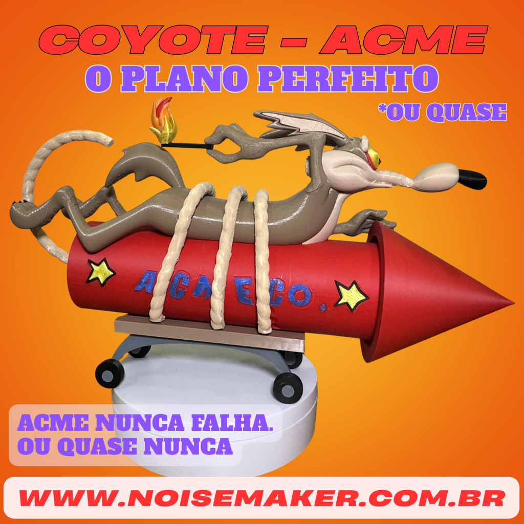 🔥 Coyote ACME – Plano Perfeito (Edição Limitada)