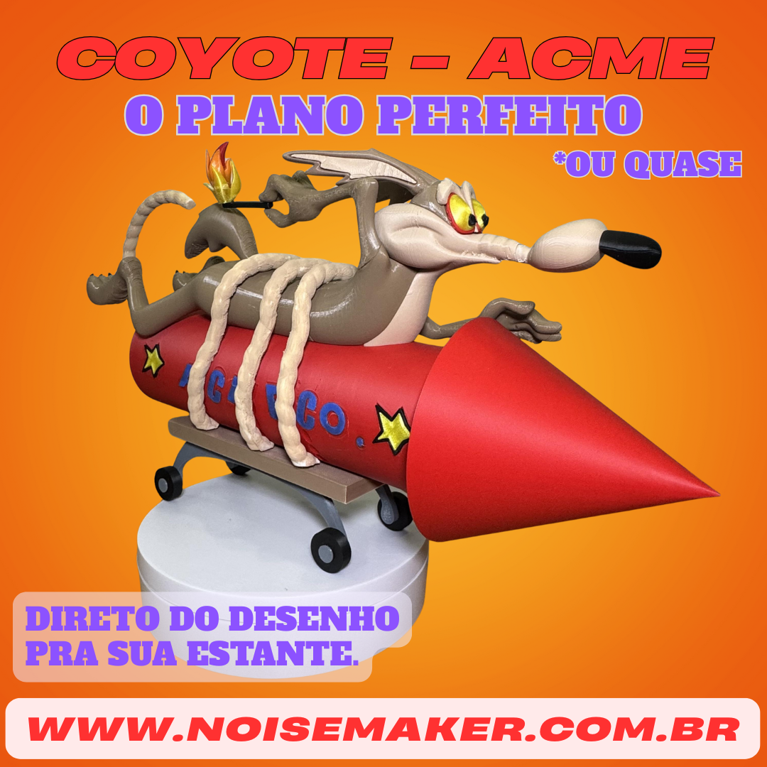 🔥 Coyote ACME – Plano Perfeito (Edição Limitada)
