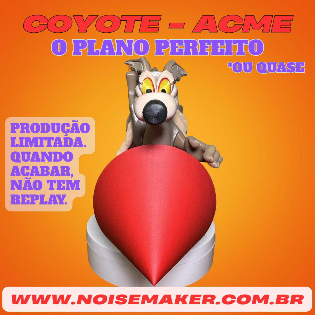 🔥 Coyote ACME – Plano Perfeito (Edição Limitada)