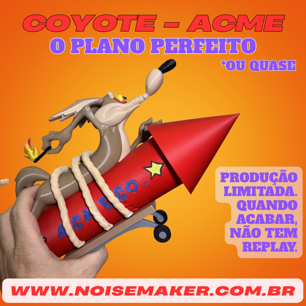 🔥 Coyote ACME – Plano Perfeito (Edição Limitada)