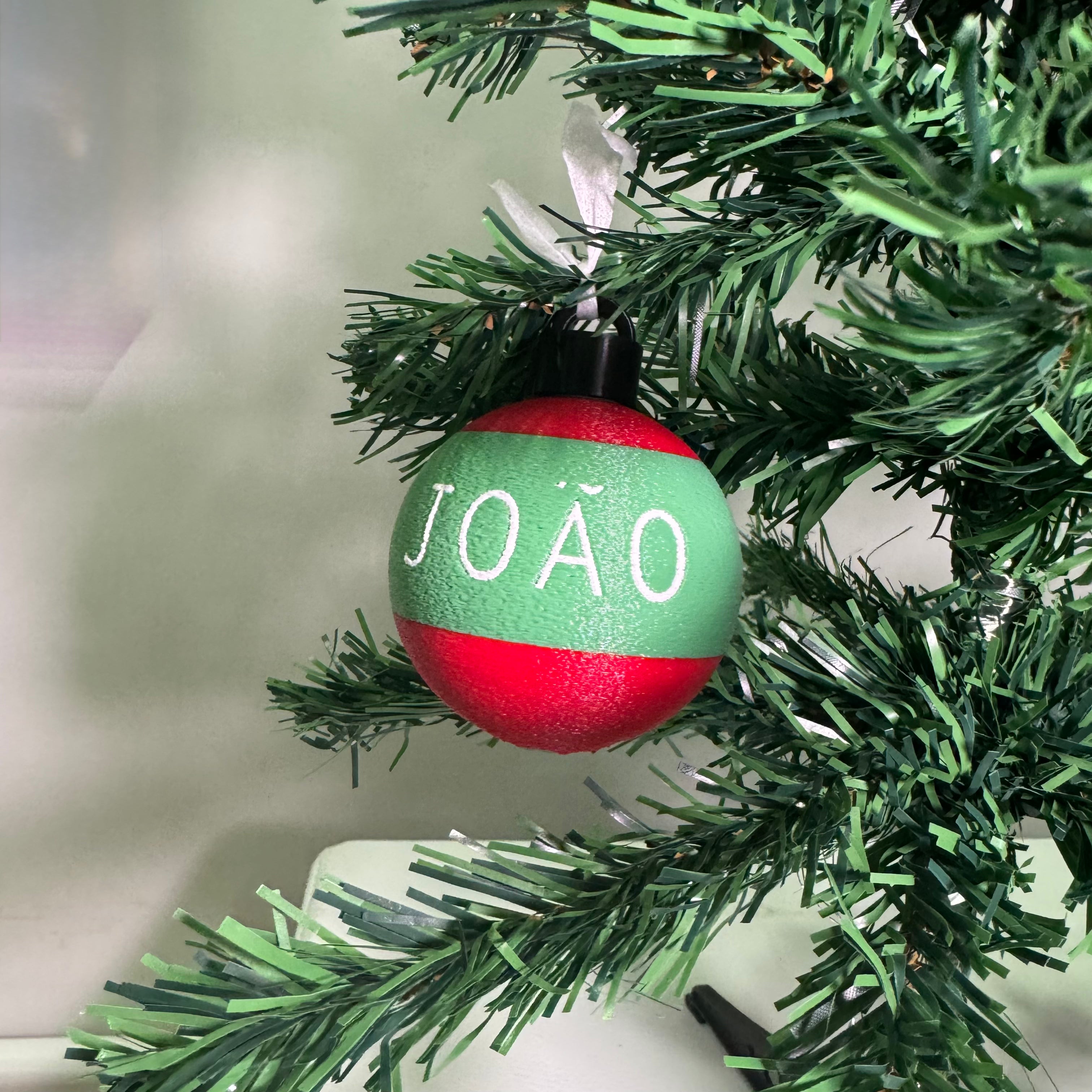 Bola de Natal Personalizada