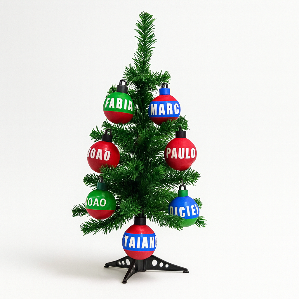 Bola de Natal Personalizada