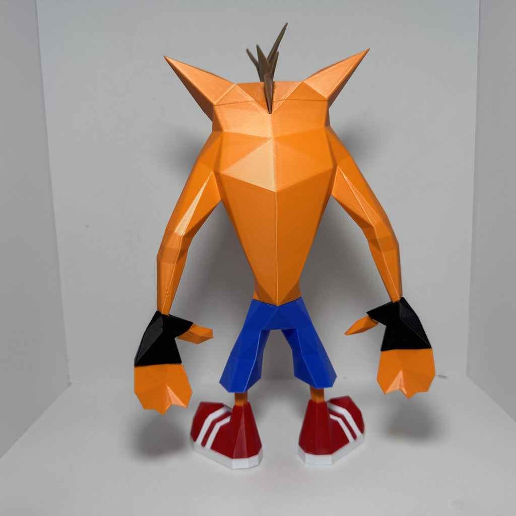 Crash Bandicoot - Versão Low Poly