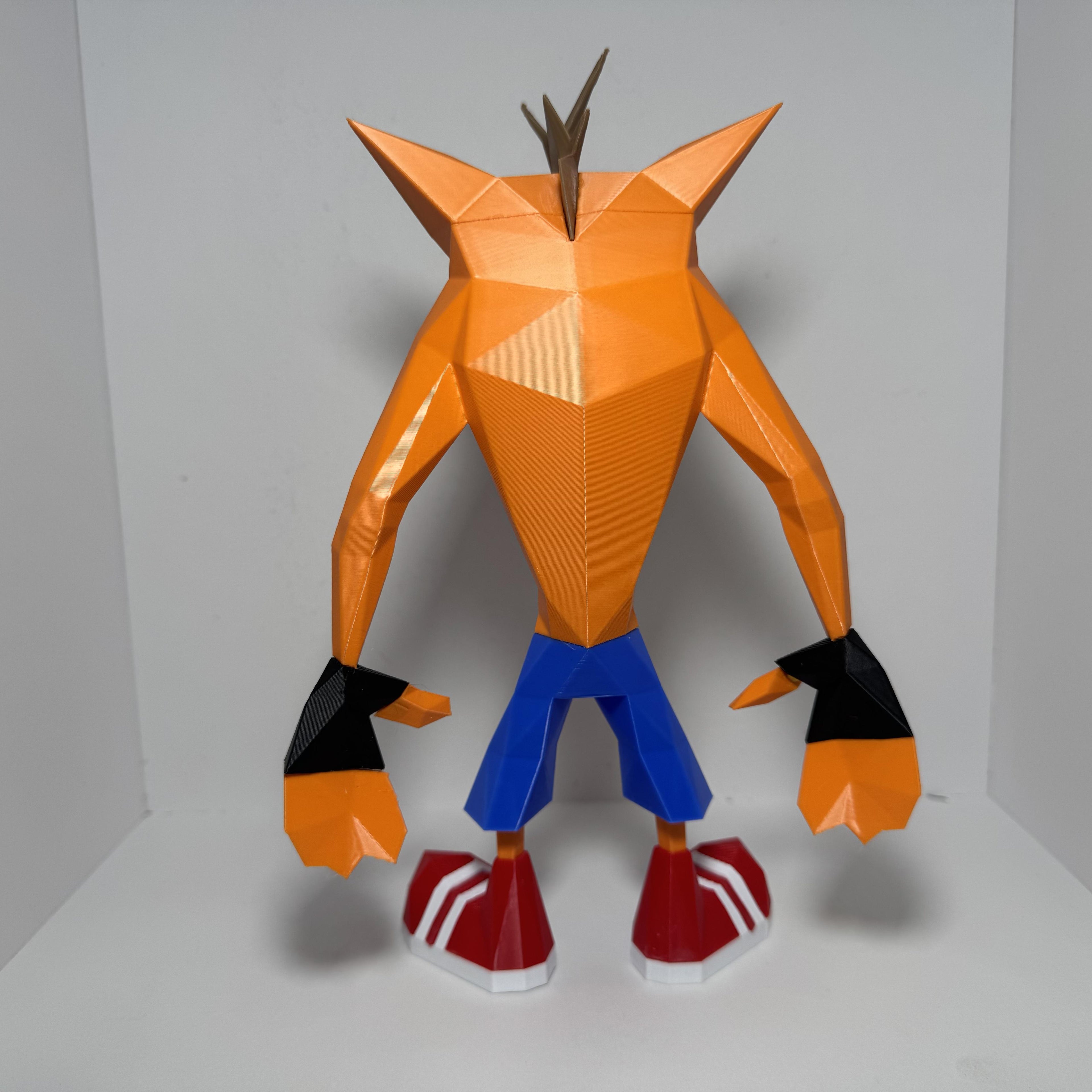 Crash Bandicoot - Versão Low Poly