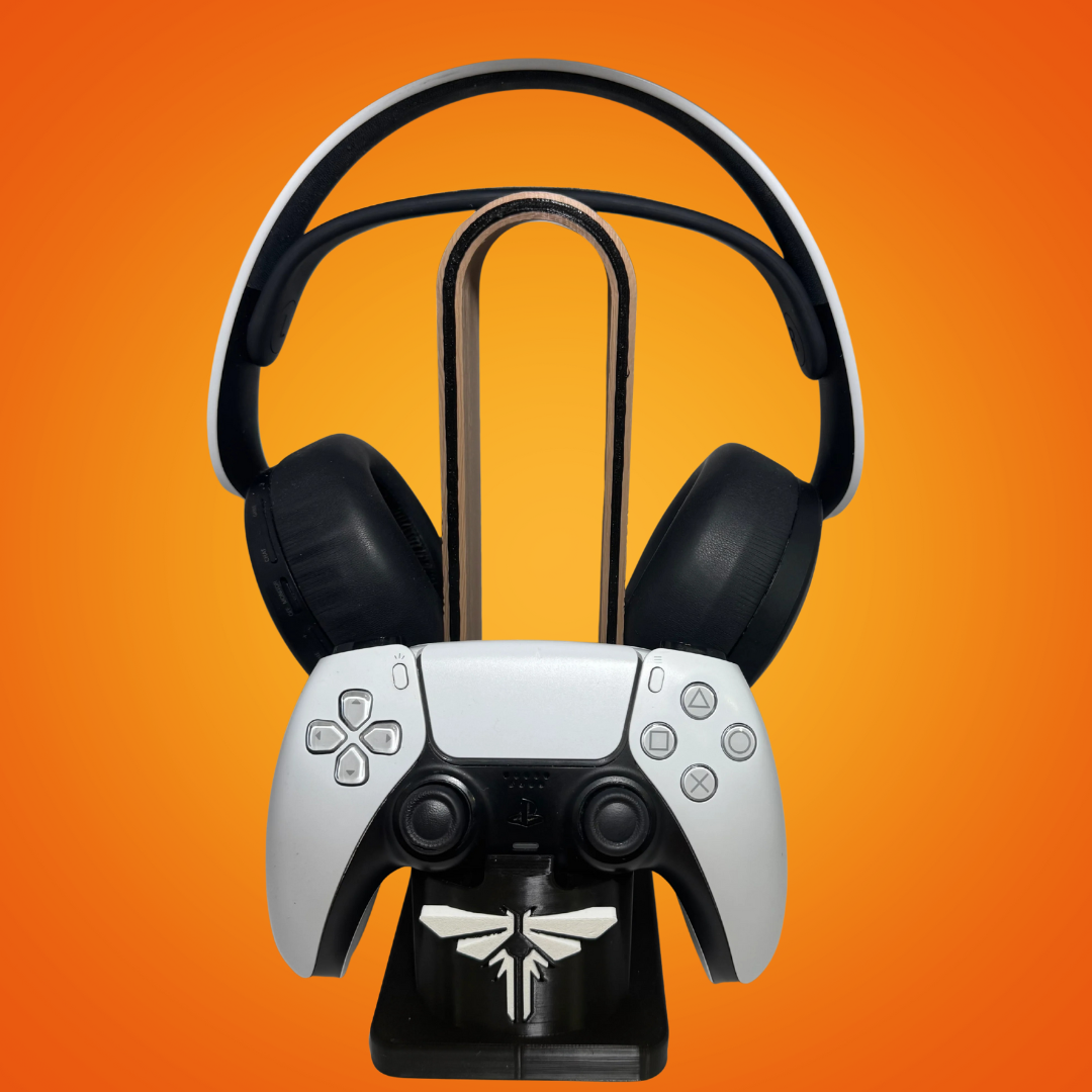 Suporte para fone de ouvido e controle - Tema The Last of Us 2