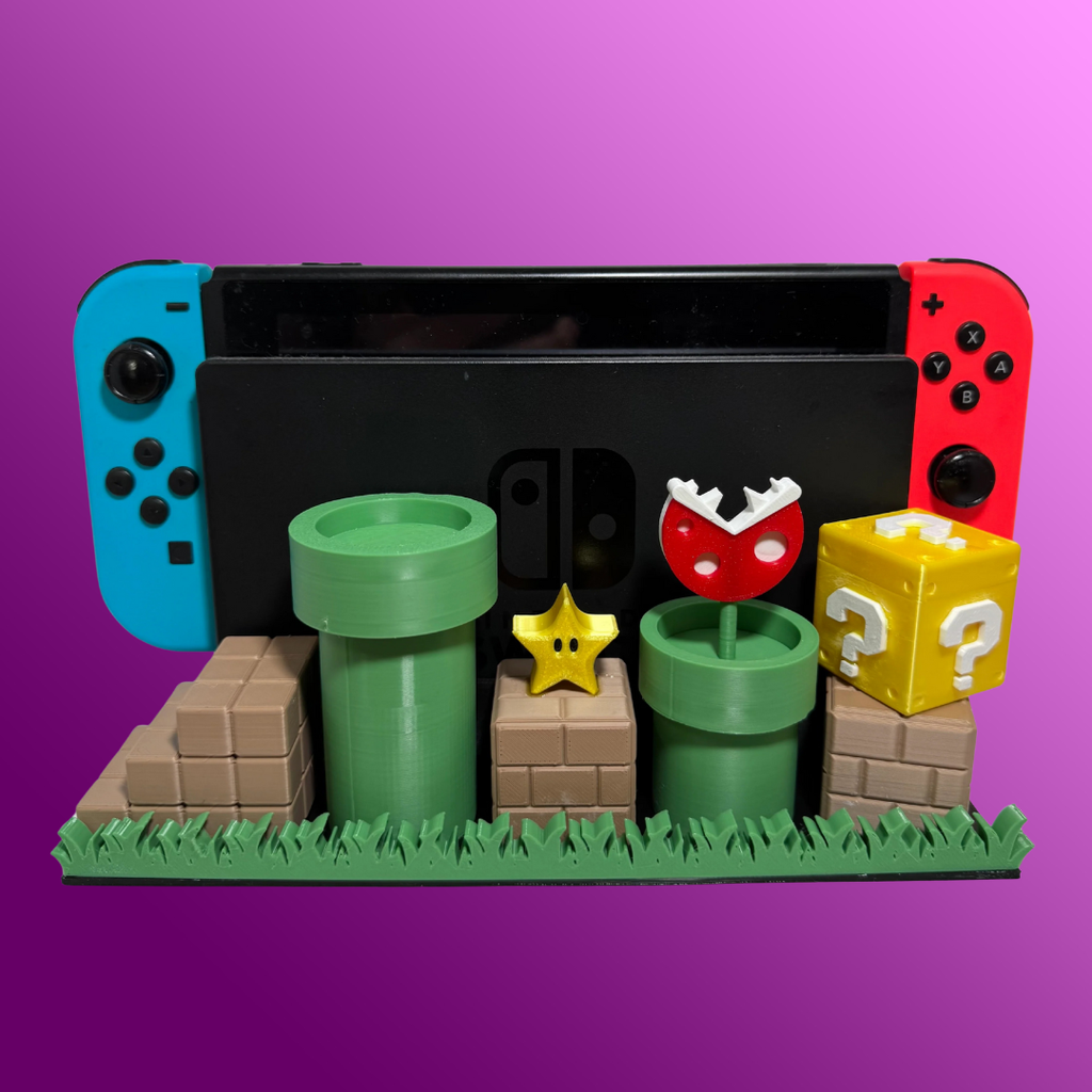 Dock Nintendo Switch - Tema Mario World