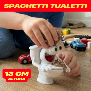 Boneco Spaghetti Tualetti – Coleção Brainrot – 13cm – Presente Criativo