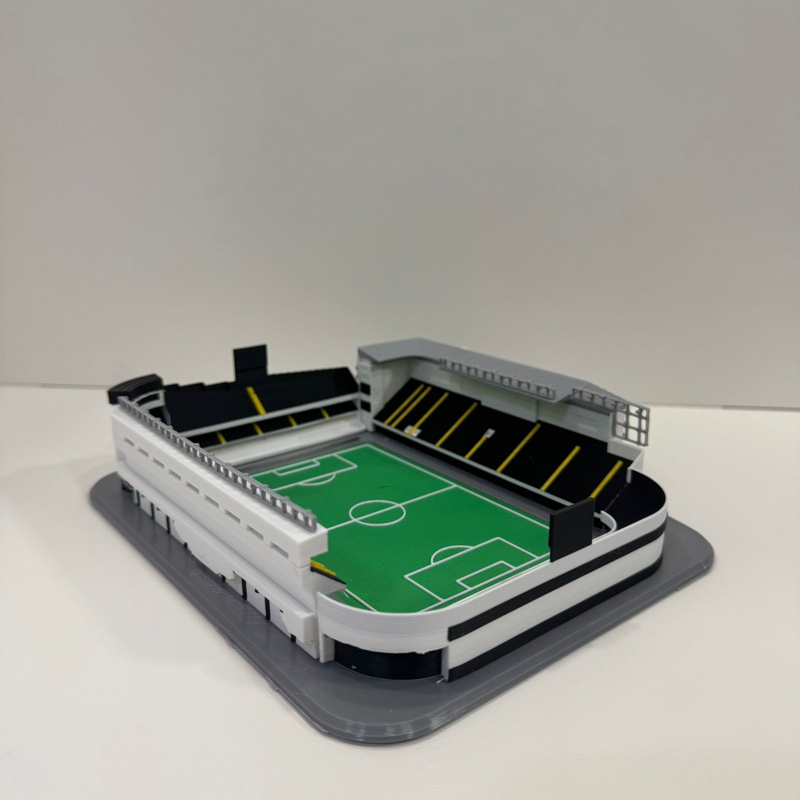 Réplica Vila Belmiro Maquete 3D Santos FC Colecionável Estádio - Imagem 5