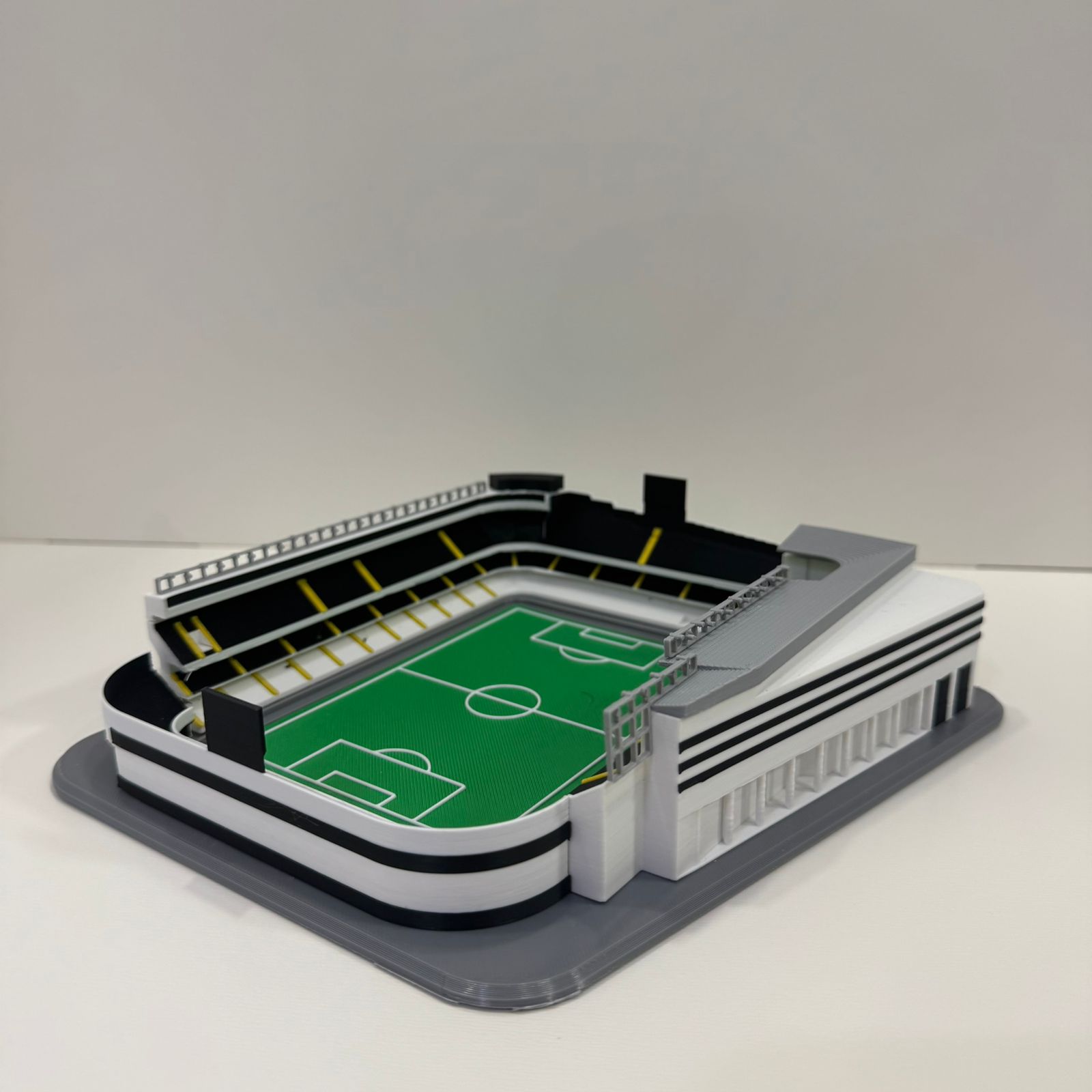 Réplica Vila Belmiro Maquete 3D Santos FC Colecionável Estádio - Imagem 6