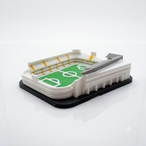 Chaveiro Vila Belmiro Mini Maquete Santos 3D Réplica Estádio