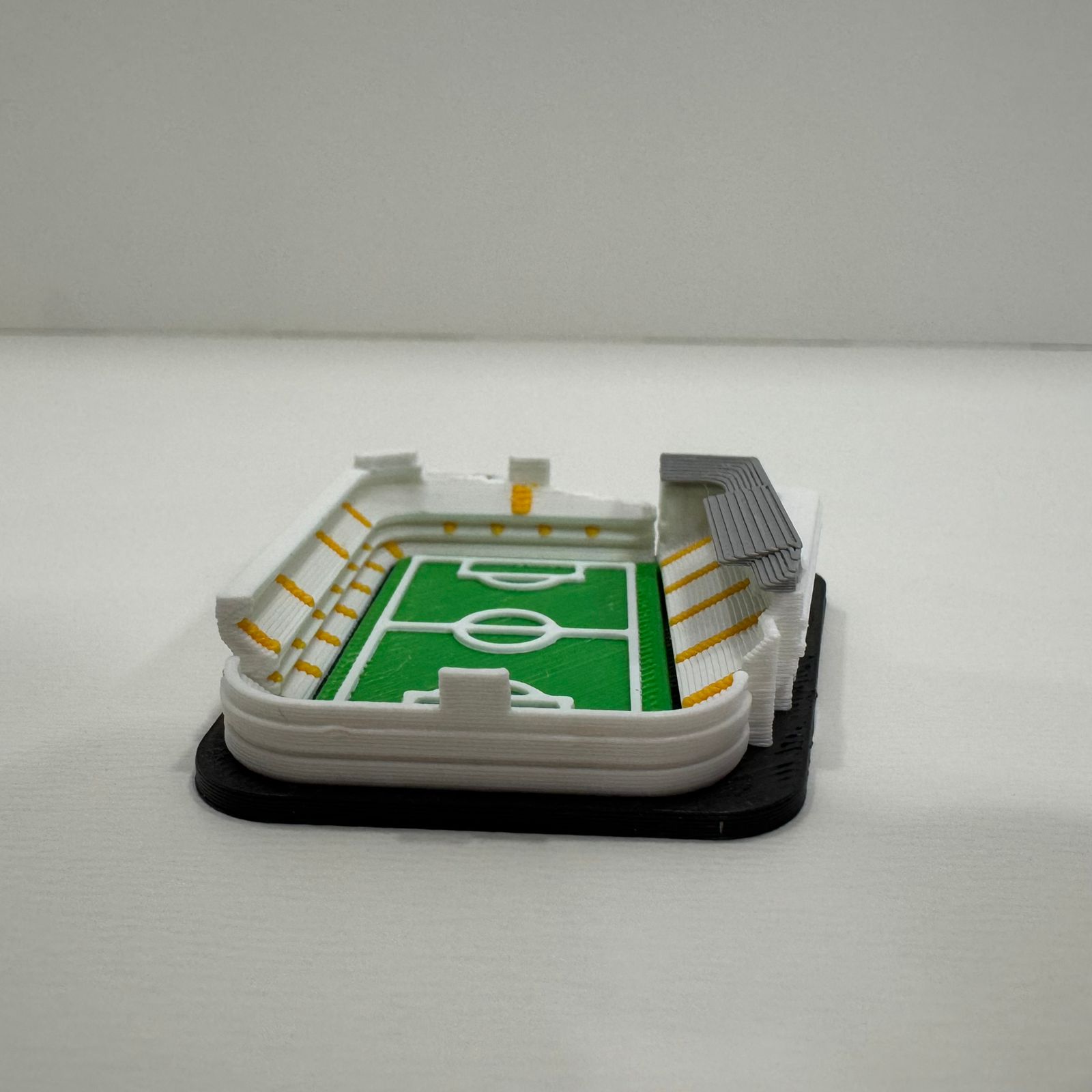 Chaveiro Vila Belmiro Mini Maquete Santos 3D Réplica Estádio - Imagem 3
