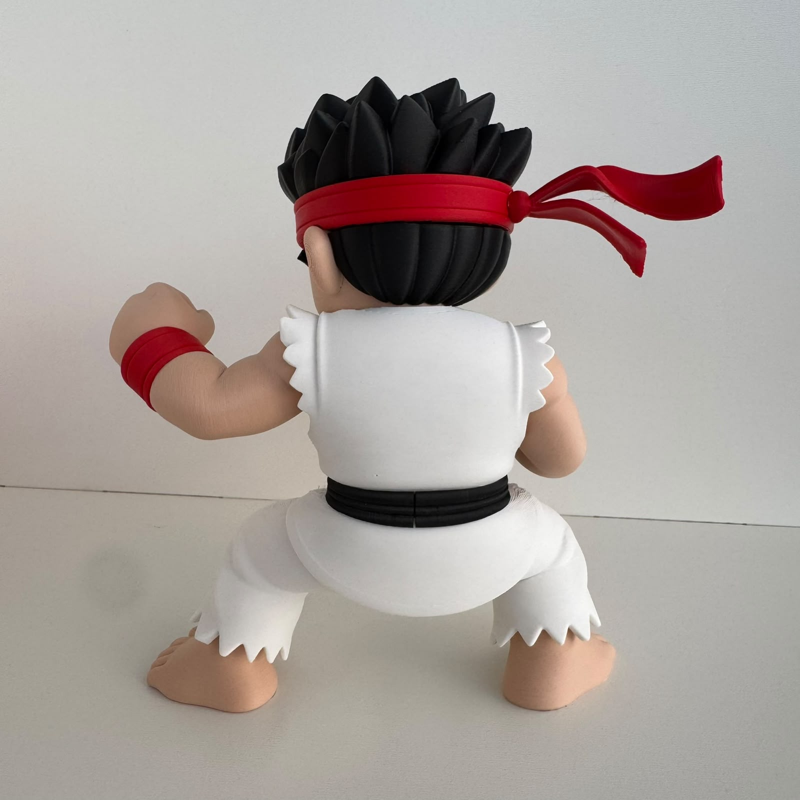 Boneco Ryu Street Fghter Chibi 19cm 3D Colecionável - Imagem 5
