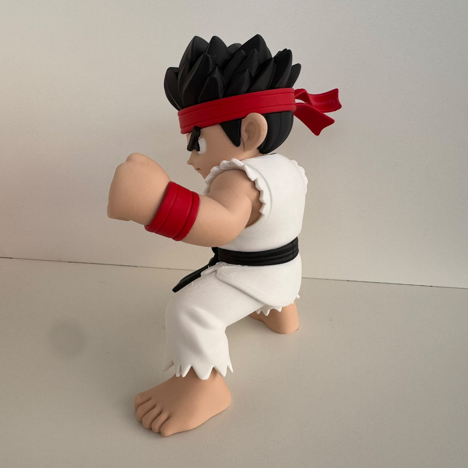 Boneco Ryu Street Fghter Chibi 19cm 3D Colecionável - Imagem 6
