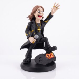 Boneco Ozzy Osbourne - Rock Heavy Metal - 30cm Presente
