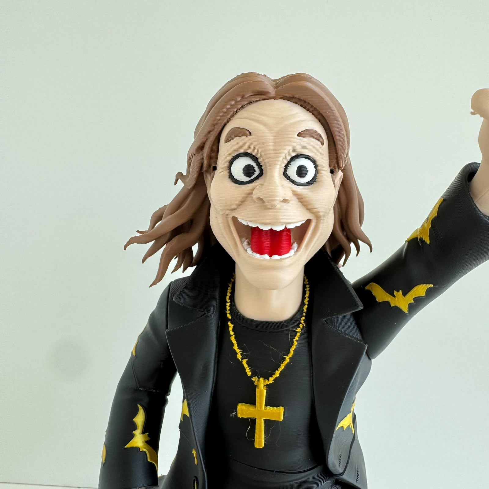 Boneco Ozzy Osbourne - Rock Heavy Metal - 30cm Presente - Imagem 3