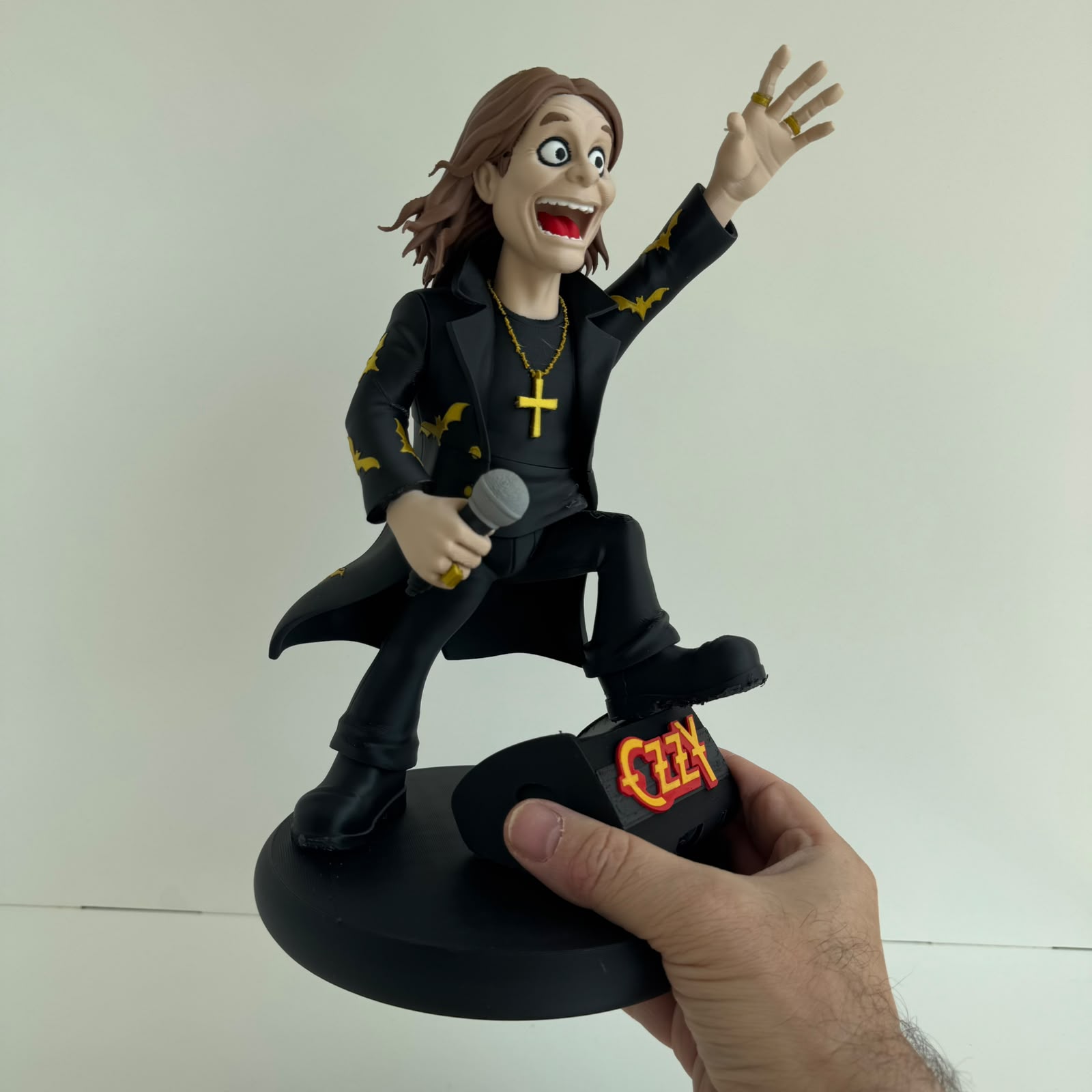 Boneco Ozzy Osbourne - Rock Heavy Metal - 30cm Presente - Imagem 5