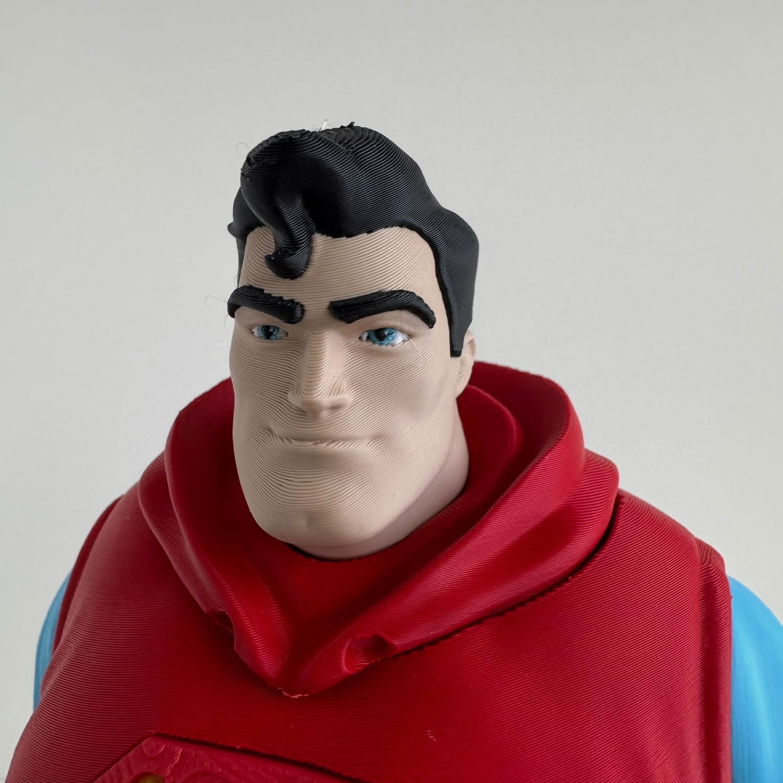 Boneco Super-Man Aposentado Gordinho 26cm Decoração Geek - Imagem 9