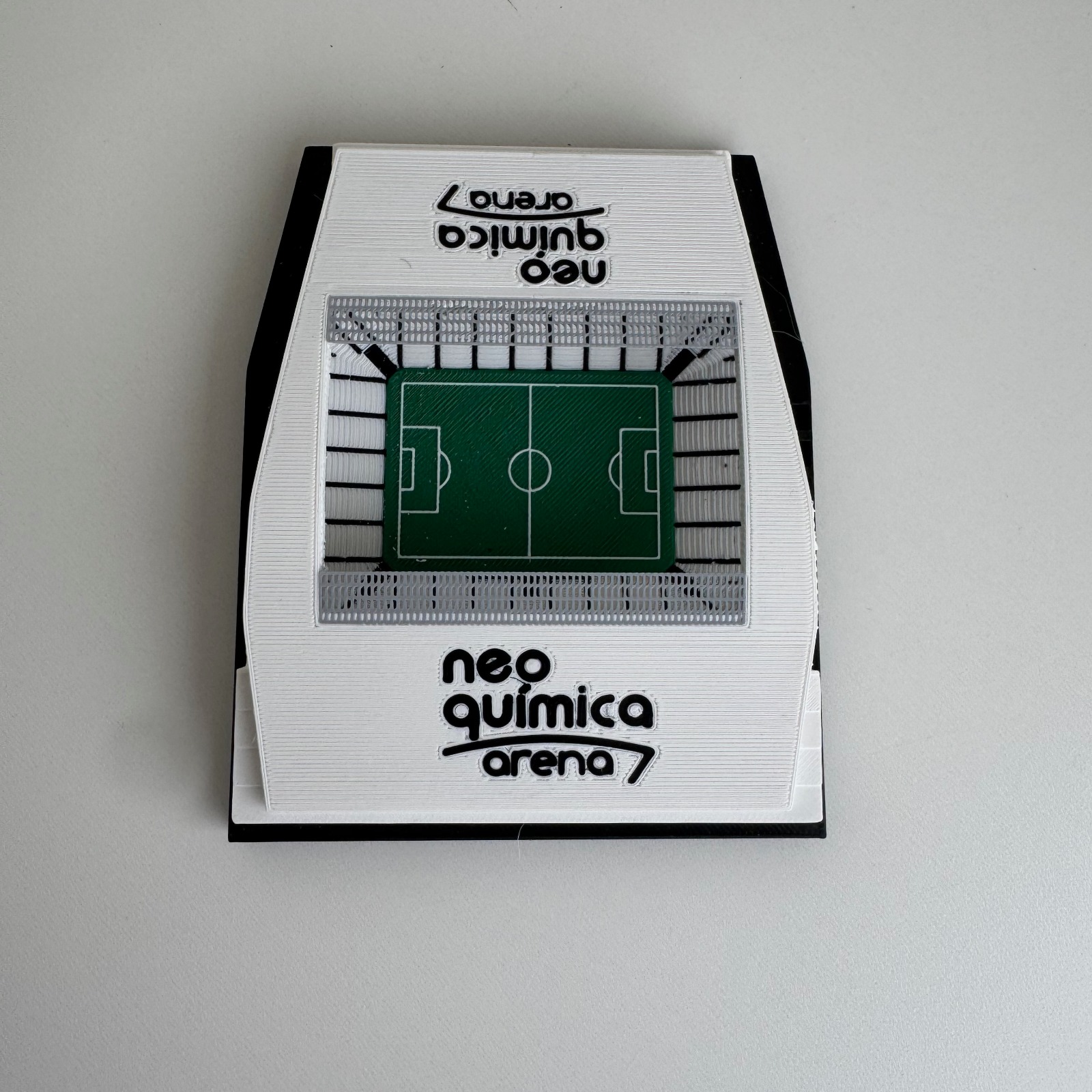 Mini Neo Química Arena Timão Itaquerão 13cm Corinthians Compacta - Imagem 2
