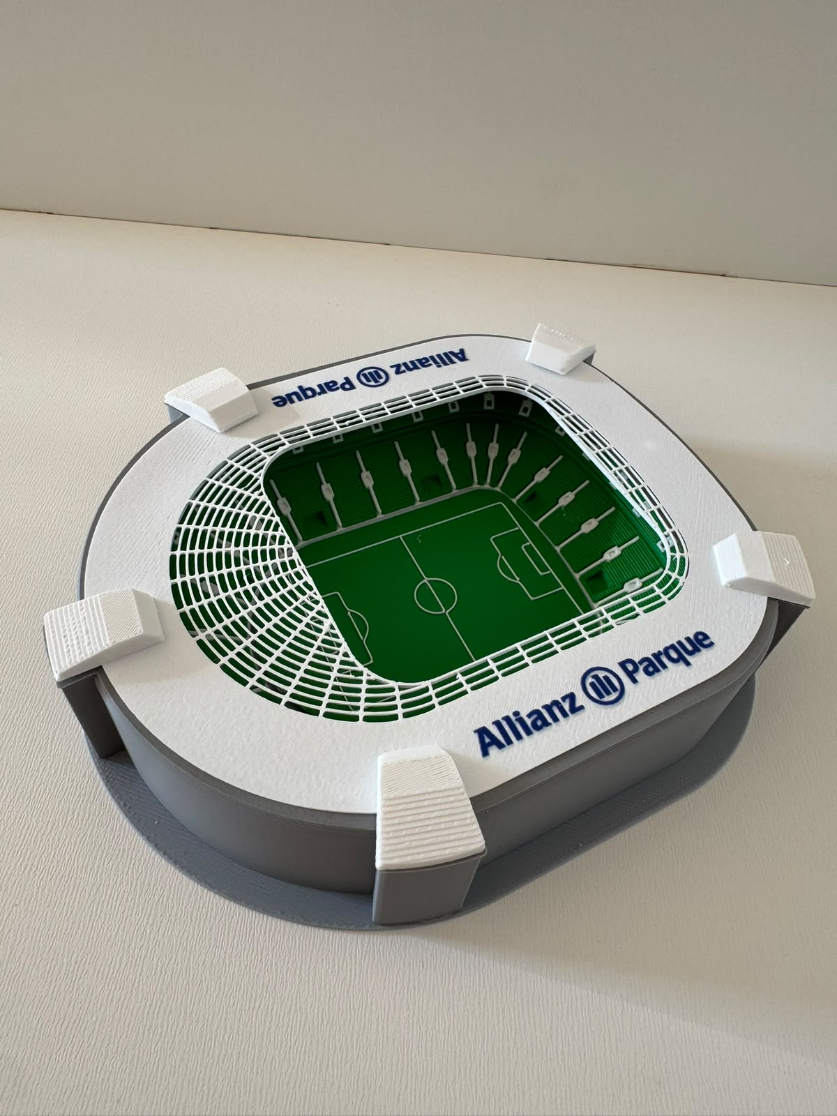 Miniatura Allianz Parque Verdão 16cm Palmeiras Presente - Imagem 4