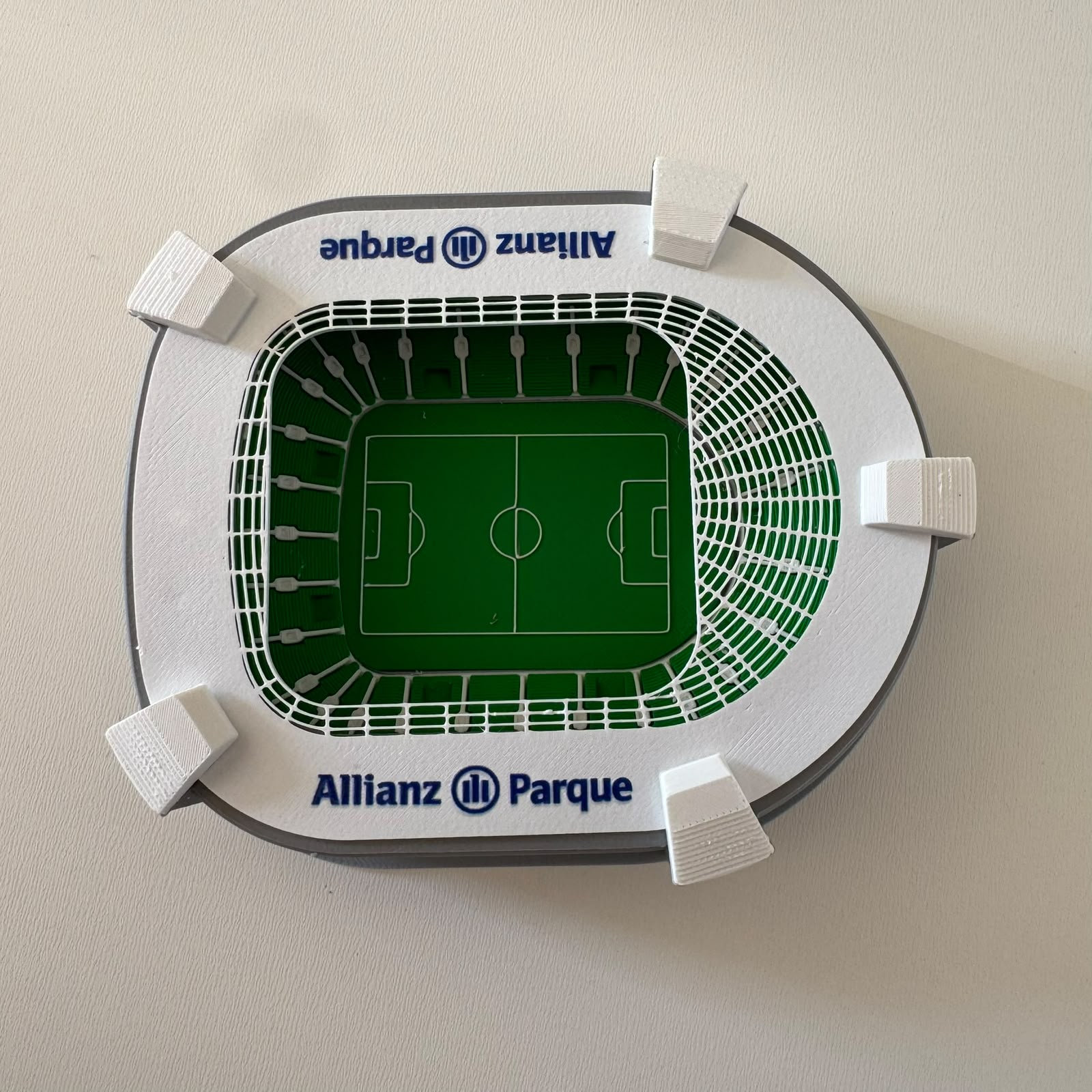 Miniatura Allianz Parque Verdão 16cm Palmeiras Presente - Imagem 6