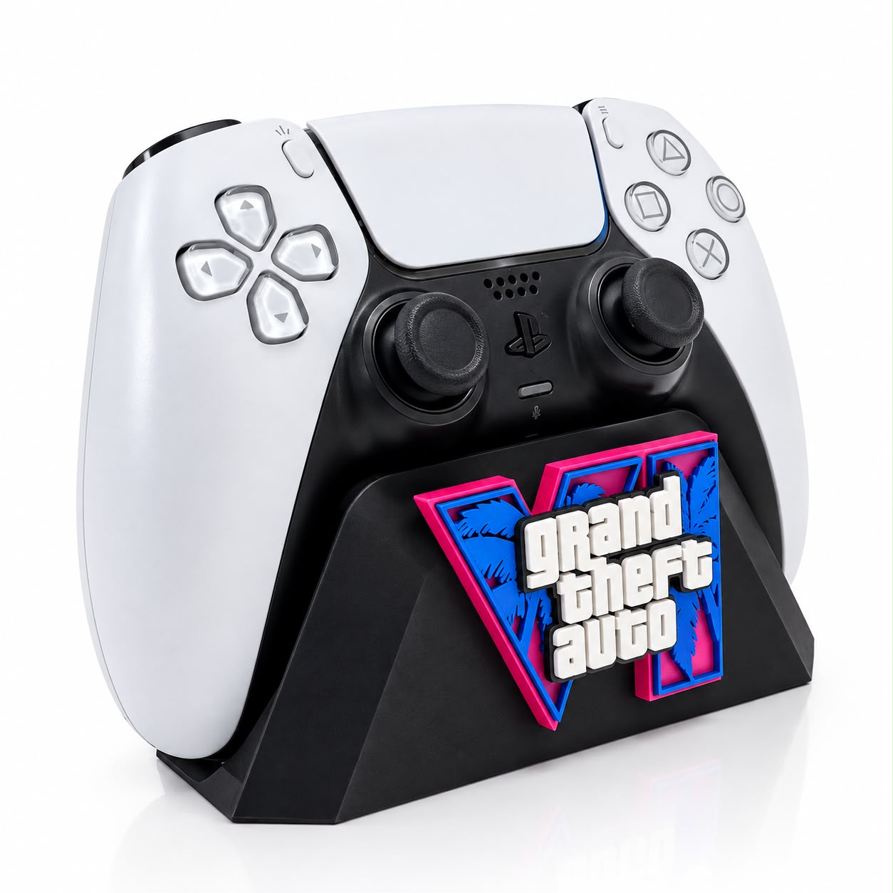 Suporte Controle PS5 GTA 6- Setup Gamer- Presente- Decoração - Imagem 2