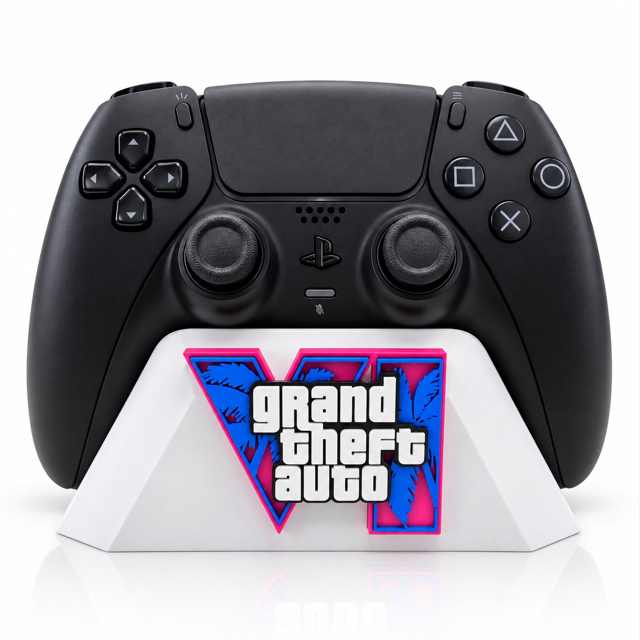 Suporte Controle PS5 GTA 6- Setup Gamer- Presente- Decoração - Imagem 3