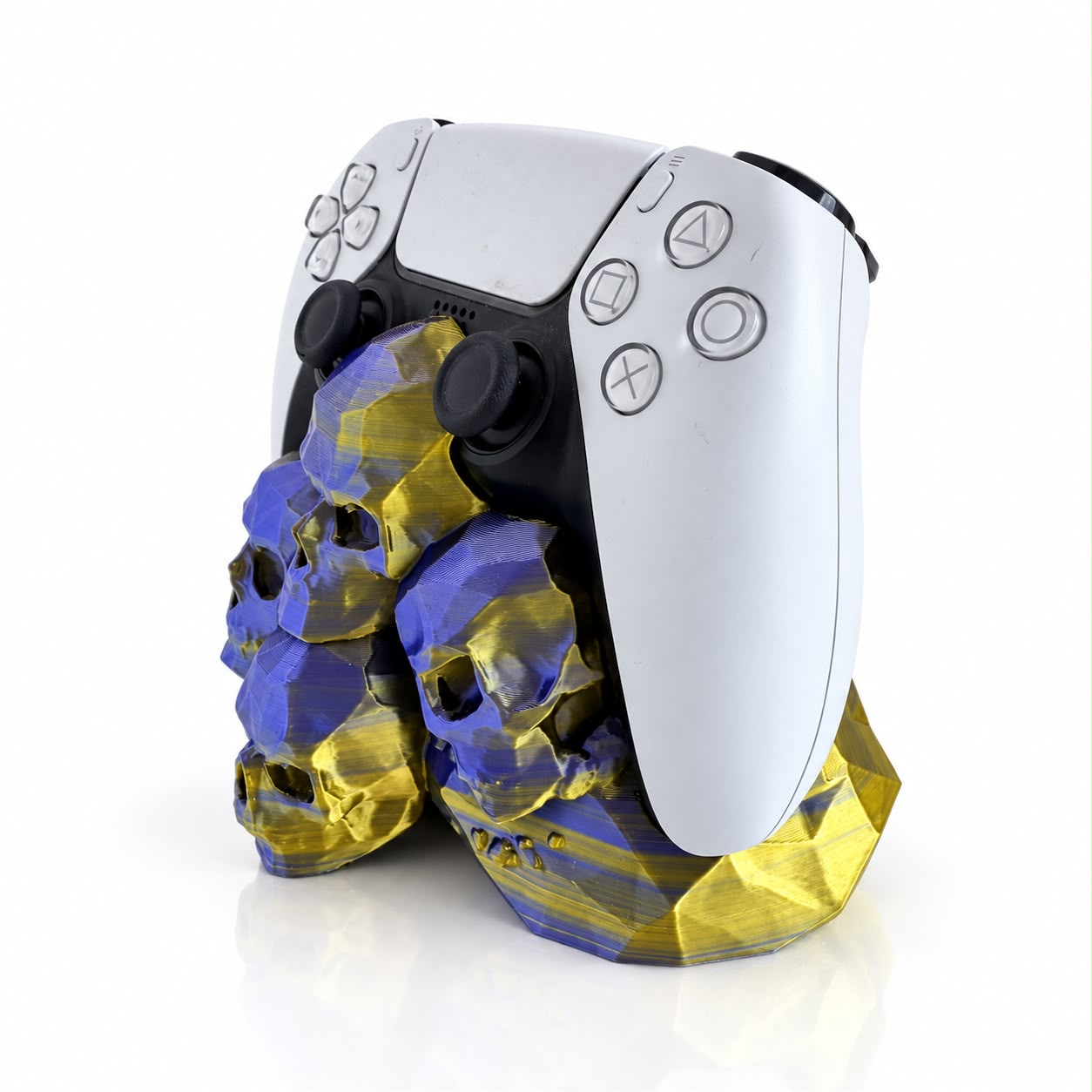 Suporte Controle PS5 Caveiras Dual Color Impressão 3D - Imagem 6