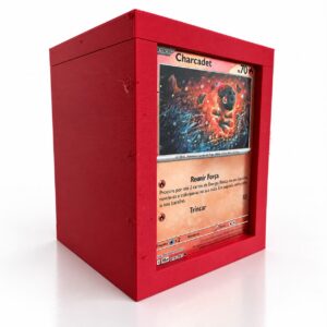 Deck Box TCG Vitrine Hard Case Porta Deck Impressão 3D